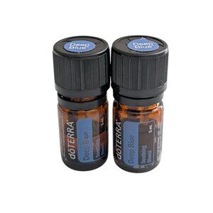 doTERRA Deep Blue Essential Oil Soothing Blend 5 ml Unsealed Lot of 2